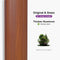 PURPLE LEAF Outdoor Garden Umbrella with Base, Cantilever Umbrellas in Wood Color