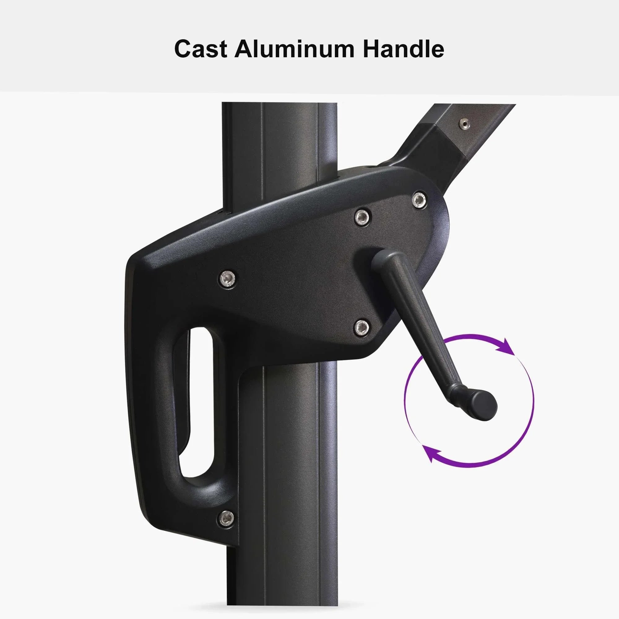 アンブレラページ Black Patio Umbrella Base | HDPE Outdoor Base