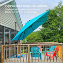 Clearance - PURPLE LEAF OPEN BOX Affordable Cantilever Umbrella for Patio