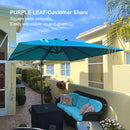 Clearance - PURPLE LEAF OPEN BOX Affordable Cantilever Umbrella for Patio