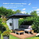 Clearance - PURPLE LEAF OPEN BOX Affordable Cantilever Umbrella for Patio