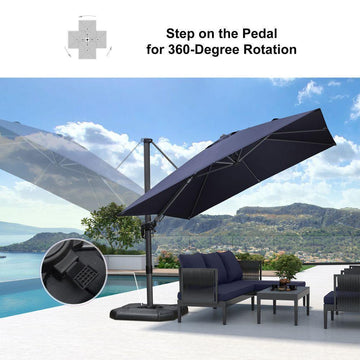 best tilting patio umbrella Affordable Cantilever PIM_CategoryId_3351 Chicago Bears Helmet Sign Color:Navy/White/Cream This umbrella features a