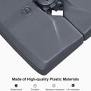 PURPLE LEAF Grey Patio Cantilever Umbrella Base ZY05ALFGYBS-120