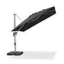 PURPLE LEAF Hailar Deluxe Outdoor Patio Umbrella Aluminum Cantilever Umbrellas