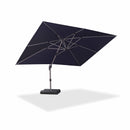 PURPLE LEAF Hailar Deluxe Outdoor Patio Umbrella Aluminum Cantilever Umbrellas