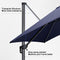 PURPLE LEAF LED Economical 10ft Patio Umbrellas Outdoor Umbrella with Lights