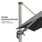 PURPLE LEAF Deluxe Left-Right Tilting Patio Umbrella Outdoor Swivel Cantilever Umbrellas