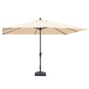 PURPLE LEAF Aluminum Market Patio Umbrella Commercial Outdoor Garden Umbrella