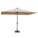 PURPLE LEAF Aluminum Market Patio Umbrella Commercial Outdoor Garden Umbrella