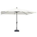 PURPLE LEAF Aluminum Market Patio Umbrella Commercial Outdoor Garden Umbrella