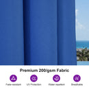 PURPLE LEAF Aluminum Market Patio Umbrella Commercial Outdoor Garden Umbrella
