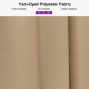 PURPLE LEAF Wood Pattern Tilting Patio Table Umbrella with Base, Outdoor Market Umbrella