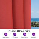 PURPLE LEAF Aluminum Market Patio Umbrella Commercial Outdoor Garden Umbrella