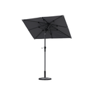 PURPLE LEAF Porch Table Umbrella with Crank and Tilt, Market Patio Umbrella