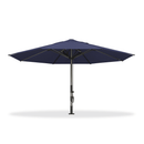 PURPLE LEAF Semi-Auto Extra Large Patio Umbrella Premium Commercial Market Umbrella for Garden, Café and Hotel