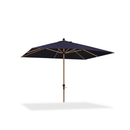 PURPLE LEAF Patio Market Umbrella Aluminum Outdoor Table Umbrella with Wood Color