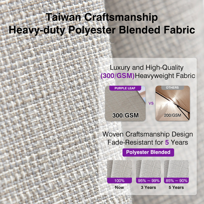 PURPLE LEAF 2/4/6 Set Semi-Auto Patio Table Umbrellas with Base for Outdoor Commercial