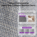 PURPLE LEAF 2/4/6 Set Semi-Auto Patio Table Umbrellas with Base for Outdoor Commercial