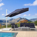 PURPLE LEAF White Outdoor Patio Umbrella Economical Large Patio Umbrellas