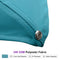PURPLE LEAF Outdoor Sun Heavy Duty Cantilever Umbrella for Patio, Porch, Beach