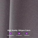 PURPLE LEAF Double-Sided Market Umbrella Large Rectangular Patio Umbrellas with Base