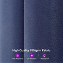 PURPLE LEAF Double-Sided Market Umbrella Large Rectangular Patio Umbrellas with Base