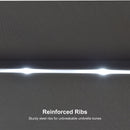 PURPLE LEAF Double-Sided Market Umbrella with Light Large Patio Umbrellas with Base