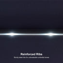 PURPLE LEAF Double-Sided Market Umbrella with Light Large Patio Umbrellas with Base