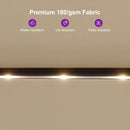 Clearance - PURPLE LEAF OPEN BOX Table Umbrella with Lights Double-Sided Market Umbrella with Base