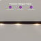 PURPLE LEAF Table Umbrella with Lights Double-Sided Market Umbrella with Base