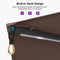 PURPLE LEAF Double-Side Patio Umbrella with Lights Market Umbrella with Base