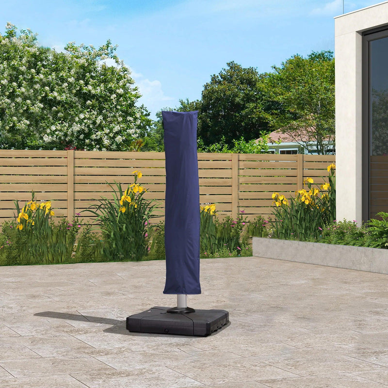 PURPLE LEAF Cantilever Umbrella Cover with Zipper Out Door Umbrella Patio Umbrella Cover