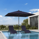 PURPLE LEAF Aluminum Market Patio Umbrella Commercial Outdoor Garden Umbrella