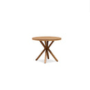 PURPLE LEAF Round & Rectangle Outdoor Dining Table HPL Aluminum Tabletop Modern Dining Table for Deck Kitchen