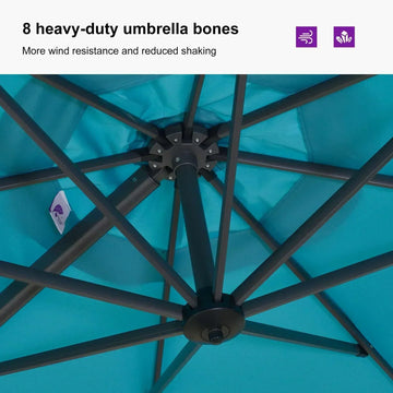10 / 11 ft Patio Offset Umbrellas 10 / 11 ft Patio Offset Umbrellas