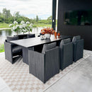 PURPLE LEAF 2- Pieces Patio Dining Chair All-Weather Modern Outdoor Aluminum Dining Chair with Olefin Cushions Pillows for Garden Backyard