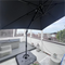 PURPLE LEAF Economical Square Outdoor Patio Umbrella Rectangle Cantilever Umbrella