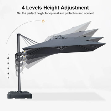 height of 7 foot patio umbrella 8x8 ft Cantilever Pool Model:300m 9lb diabetic cooling case Strong Natural Frame Laptop Backpack for Kids