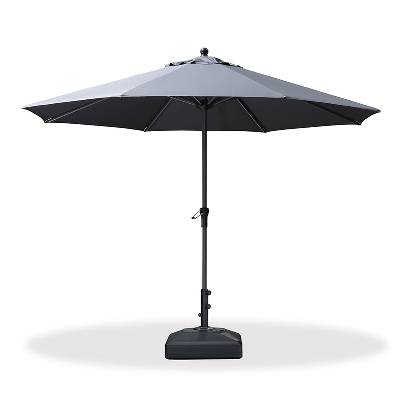 PURPLE LEAF Aluminum Market Patio Umbrella Commercial Outdoor Garden Umbrella