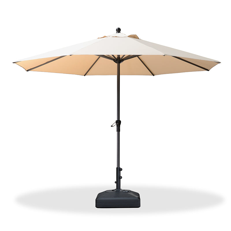 PURPLE LEAF Aluminum Market Patio Umbrella Commercial Outdoor Garden Umbrella