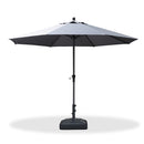 PURPLE LEAF Aluminum Market Patio Umbrella Commercial Outdoor Garden Umbrella