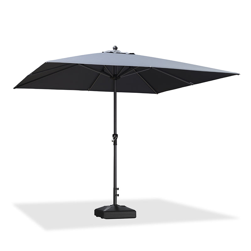 PURPLE LEAF Aluminum Market Patio Umbrella Commercial Outdoor Garden Umbrella