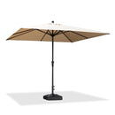 PURPLE LEAF Aluminum Market Patio Umbrella Commercial Outdoor Garden Umbrella