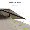 Clearance - PURPLE LEAF OPEN BOX UV50+ Fade Resistant Patio Cantilever Umbrella with Recycled Fabric