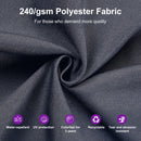 PURPLE LEAF UV50+ Fade Resistant Cantilever Umbrella, Patio Umbrellas with Base