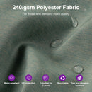 PURPLE LEAF UV50+ Fade Resistant Patio Cantilever Umbrella with Recycled Fabric