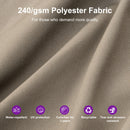 PURPLE LEAF UV50+ Fade Resistant Cantilever Umbrella, Patio Umbrellas with Base