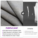 PURPLE LEAF UV50+ Fade Resistant Patio Cantilever Umbrella with Recycled Fabric