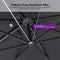 PURPLE LEAF UV Resistant Patio Umbrella Affordable Outdoor Umbrella with Base