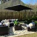 PURPLE LEAF UV Resistant Affordable Patio Outdoor Umbrella with Recycled Fabric